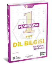 TYT 1 Haftada Dilbilgisi Konu Anlatımlı Soru Bankası