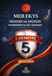 MEB EKYS Müdür ve Müdür Yardımcılığı Sınavı 5 Deneme