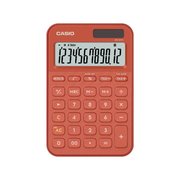 Casio MS-20YC-RD-W-DP Hesap Makinesi Kırmızı