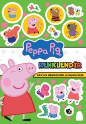 Peppa Pig – Renklendir Boyama Kitabı doğrulanmış Türkçe kitap kapağı