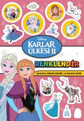 Disney Karlar Ülkesi 2 – Renklendir Boyama Kitabı doğrulanmış Türkçe kitap kapağı