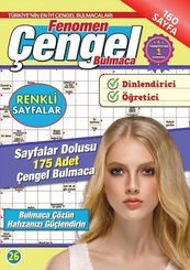 Fenomen Çengel Bulmaca 26 doğrulanmış Türkçe kitap kapağı