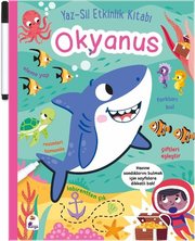 Okyanus: Yaz – Sil Etkinlik Kitabı (Kalemli) doğrulanmış Türkçe kitap kapağı