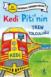 Kedi Pitinin Tren Yolculuğu – Okumayı Öğreniyorum doğrulanmış Türkçe kitap kapağı