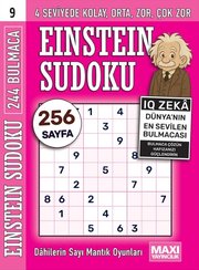 Einstein Sudoku 9 doğrulanmış Türkçe kitap kapağı