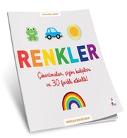 Renkler – Oynayarak Öğren – Minikler İçin Eğlence doğrulanmış Türkçe kitap kapağı