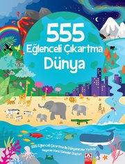 555 Eğlenceli Çıkartma – Dünya doğrulanmış Türkçe kitap kapağı