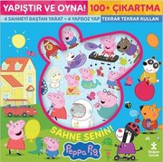 Yapıştır ve Oyna! Sahne Senin! Peppa Pig doğrulanmış Türkçe kitap kapağı