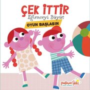 Çek İttir – Eğlenceyi Büyüt – Oyun Başlasın doğrulanmış Türkçe kitap kapağı