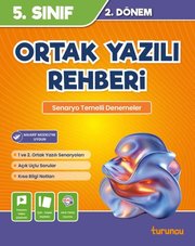 Ortak Yazılı Rehberi 5.Sınıf 2.Dönem doğrulanmış Türkçe kitap kapağı