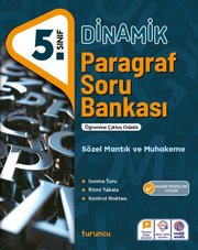 Paragraf 5.Sınıf Dinamik Soru Bankası doğrulanmış Türkçe kitap kapağı