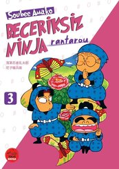 Beceriksiz Ninja Rantarou Cilt 3 doğrulanmış Türkçe kitap kapağı