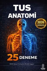 TUS Anatomi 25 Deneme doğrulanmış Türkçe kitap kapağı