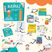Namaz Kılıyorum Seti – Erkek doğrulanmış Türkçe kitap kapağı