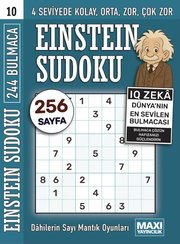 Einstein Sudoku 10 doğrulanmış Türkçe kitap kapağı