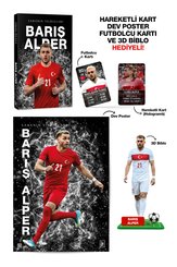 Barış Alper – Sahanın Yıldızları – Hareketli Kart Dev Poster Futbolcu Kartı ve 3D Biblo Hediyeli! doğrulanmış Türkçe kitap kapağı