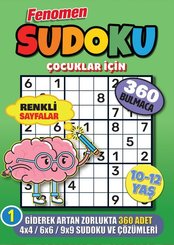 Fenomen Çocuklar İçin Sudoku 10 – 12 Yaş doğrulanmış Türkçe kitap kapağı