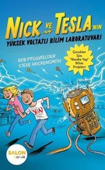 Nick ve Teslanın Yüksek Voltajlı Bilim Laboratuvarı doğrulanmış Türkçe kitap kapağı