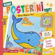 Kendi Posterini Yap! Sevimli Deniz Dünyası – Boya Kopart As! doğrulanmış Türkçe kitap kapağı