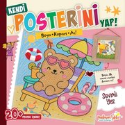 Kendi Posterini Yap! Sevimli Yaz – Boya Kopart As! doğrulanmış Türkçe kitap kapağı