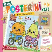 Kendi Posterini Yap! Sevimli Meyveler – Boya Kopart As! doğrulanmış Türkçe kitap kapağı