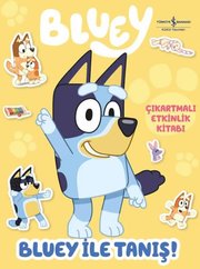 Bluey ile Tanış-Çıkartmalı Etkinlik Kitabı doğrulanmış Türkçe kitap kapağı