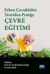 Erken Çocuklukta Teoriden Pratiğe Çevre Eğitimi doğrulanmış Türkçe kitap kapağı
