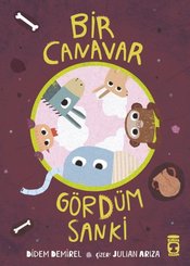 Bir Canavar Gördüm Sanki doğrulanmış Türkçe kitap kapağı