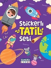 Stickerlı Tatil Seti doğrulanmış Türkçe kitap kapağı