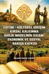 Eğitim – Küresel Girişim Kırsal Kalkınma Ahilik Modelinin (EKAM) Ekonomik ve Sosyal Barışa Katkısı doğrulanmış Türkçe kitap kapağı