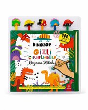 Dinozor Gizli Çıkartmalar Boyama Kitabı doğrulanmış Türkçe kitap kapağı