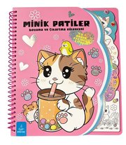 Minik Patiler – Boyama ve Çıkartma Eğlencesi doğrulanmış Türkçe kitap kapağı