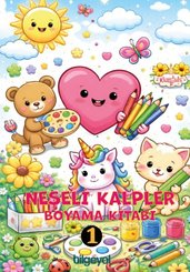 Neşeli Kalpler Boyama Kitabı 1 doğrulanmış Türkçe kitap kapağı