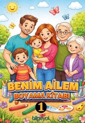 Benim Ailem Boyama Kitabı 1 doğrulanmış Türkçe kitap kapağı