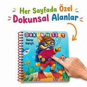 Dokun Hisset – Deniz Karıştı doğrulanmış Türkçe kitap kapağı