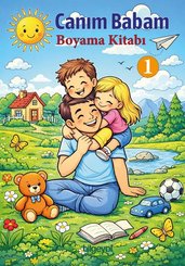 Canım Babam Boyama Kitabı 1 doğrulanmış Türkçe kitap kapağı