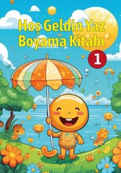 Hoş Geldin Yaz Boyama Kitabı 1 doğrulanmış Türkçe kitap kapağı