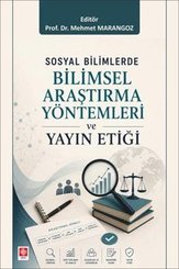 Sosyal Bilimlerde Bilimsel Araştırma Yöntemleri ve Yayın Etiği doğrulanmış Türkçe kitap kapağı