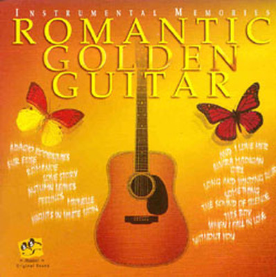 Romantic Golden Guitar