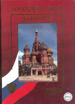 Fotoğraflarla Moskova-Harita Hediyeli
