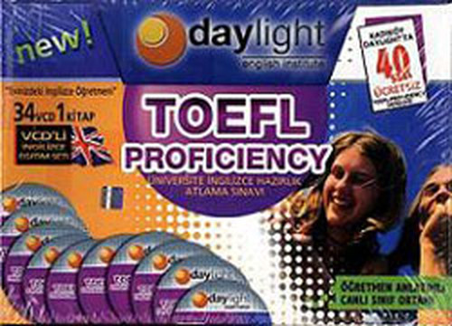 Daylight-Toefl Proficency (34 VCD+1 Kitap)