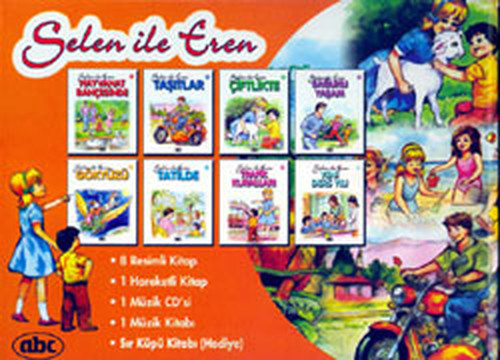 Selen ile Eren - Çocuk Şarkıları Kitabı CD'si