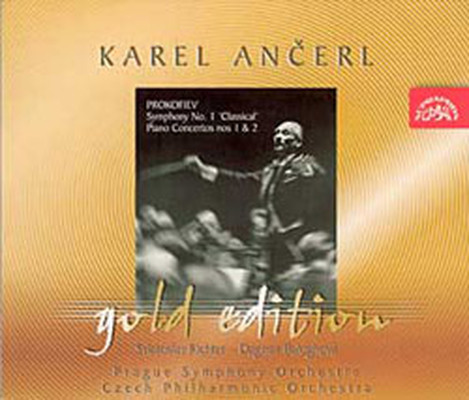 Ancerl Gold Edition 10 Prokofiev: Sym. No 1 Pia. Con. NO 1&2