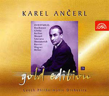 ANCERL GOLD EDITION 29 Various (Moz. Beet. Weber Shos. Wag. Rossini...): Famous Overtures