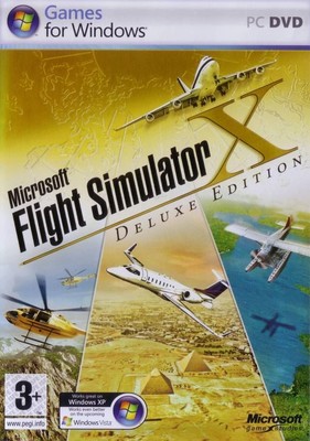 Flight Simulator X Deluxe Simulation PC