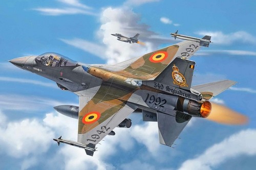 Revell  Uçak Maket F-16 A (Nl/B) Anniversary Painting 1:72  04363