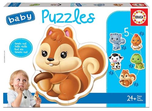 Educa 13473 Baby Puzzles Animals Puzzle