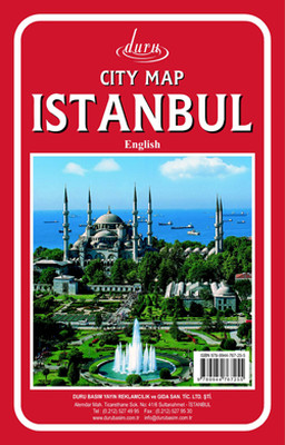 Harita İstanbul 5070  ingilizce