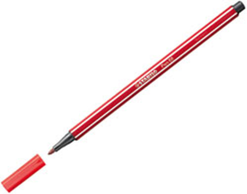 Stabilo Pen 68 Fineliner Koyu Kırmızı Kalem