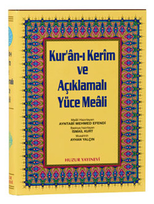 Kur'an ı Kerim ve Yüce Meali Rahle 3 lü Meal
